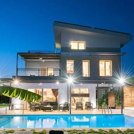 Enervillas Vip With Pool Bbq Вилла Kato Alissos