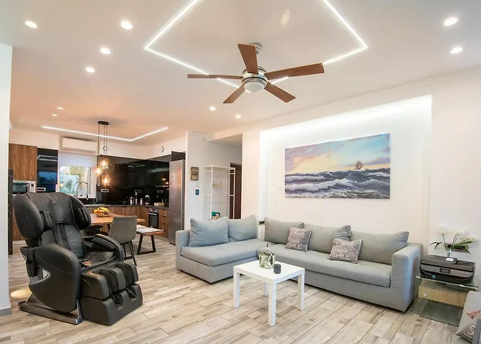 Enervillas Vip With Pool Bbq * Kato Alissos