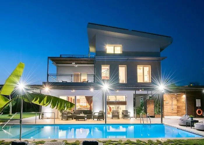 Enervillas Vip With Pool Bbq 别墅 Kato Alissos